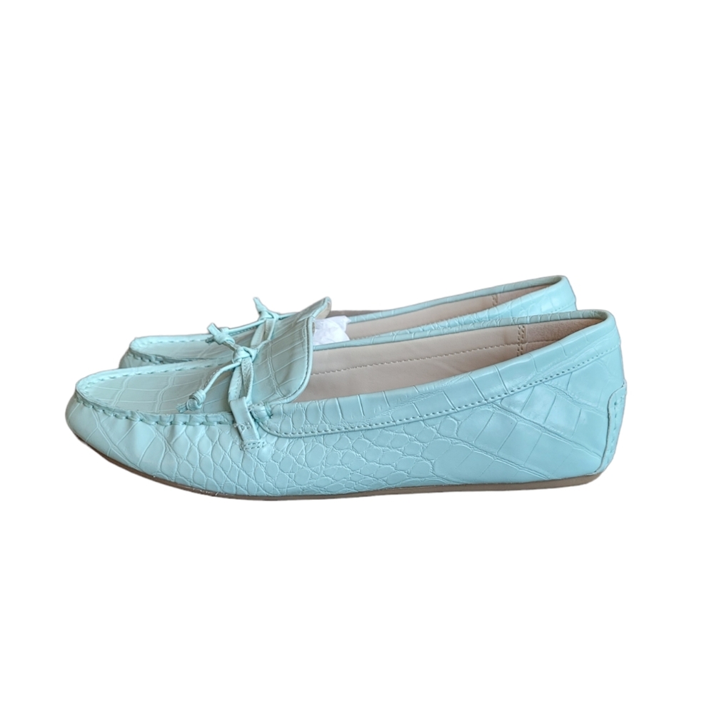 Charter Club Katee Soft Mist Croc Slip On Loafer Size 8m